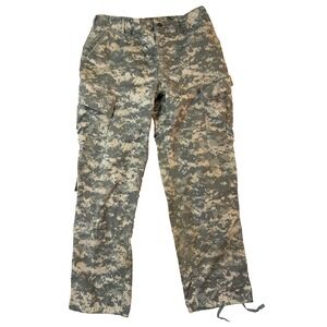 US Army ACU UCP Digital Camo Combat Pants Sz 34 FR Flame Resistant Military 2009